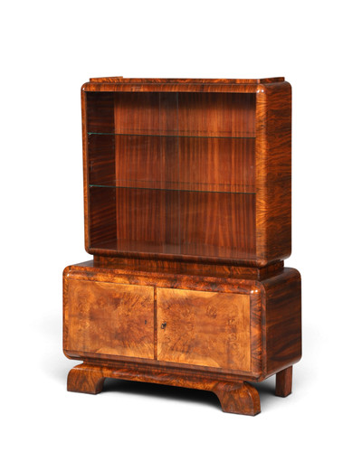 Edle art deco vitrine - deco,