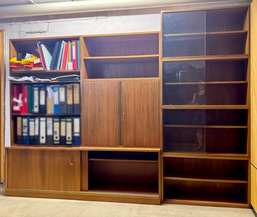 Bücherwand satink nußbaum - wk,