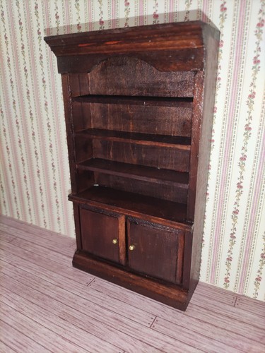 Bücherschrank nussbaum - nussbaum,