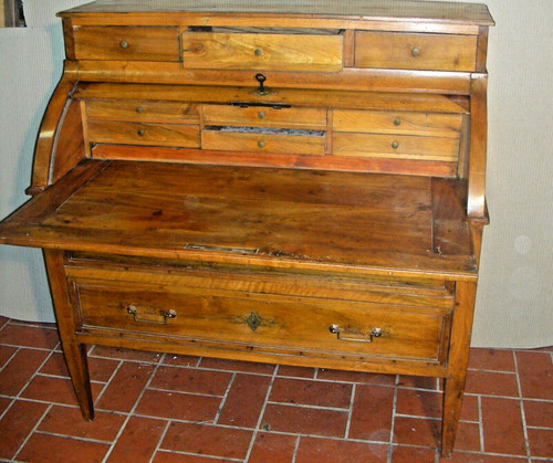 Biedermeier zylinderbureau - ,