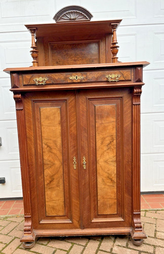 Vertiko schrank nussbaum - schrank,
