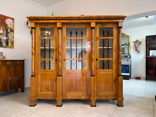 Biedermeier vitrine - biedermeier,